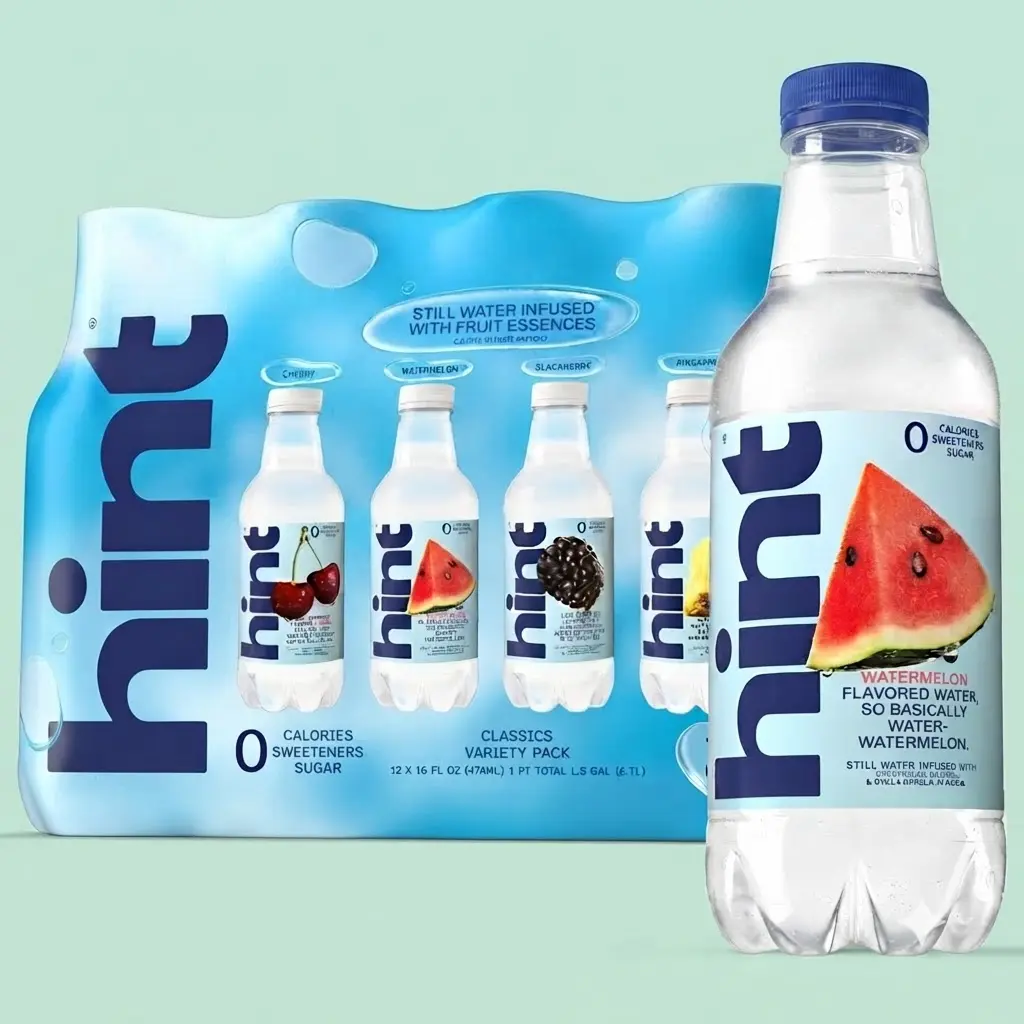 Hint Flavored Water Best Sellers Variety 12 Pack 0 Sugar 0 Calorie No Sweeteners Natural Fruit Infused Hydration Drink