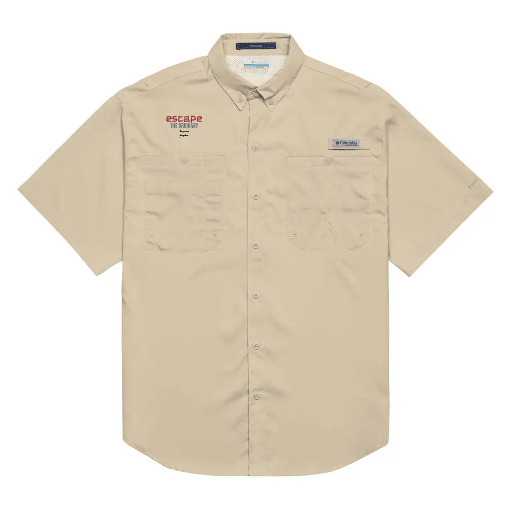 Men’s Columbia short sleeve button shirt