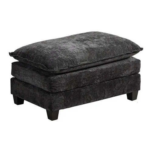 Black + Chenille + Foam