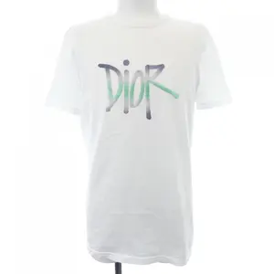 Pre-owned Dior Cotton Small Leather Goods SHAWN STUSSY T Shirt