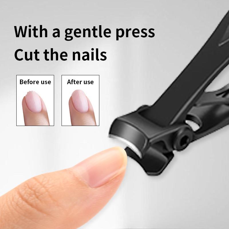 Professional Nail Clipper Set 5pcs Stainless Steel Manicure Kit with Sharp Blade Nail Clippers File Pliers Nippers for Home Salon Use