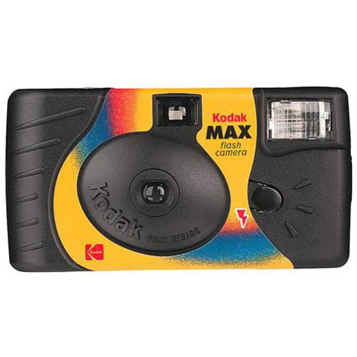 Kodak Max 35mm Single Use Disposable Film Camera with Flash, ISO-800, 27 Exposure