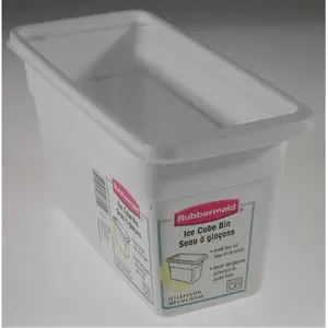 Rubbermaid  White Ice Cube Storage Bin