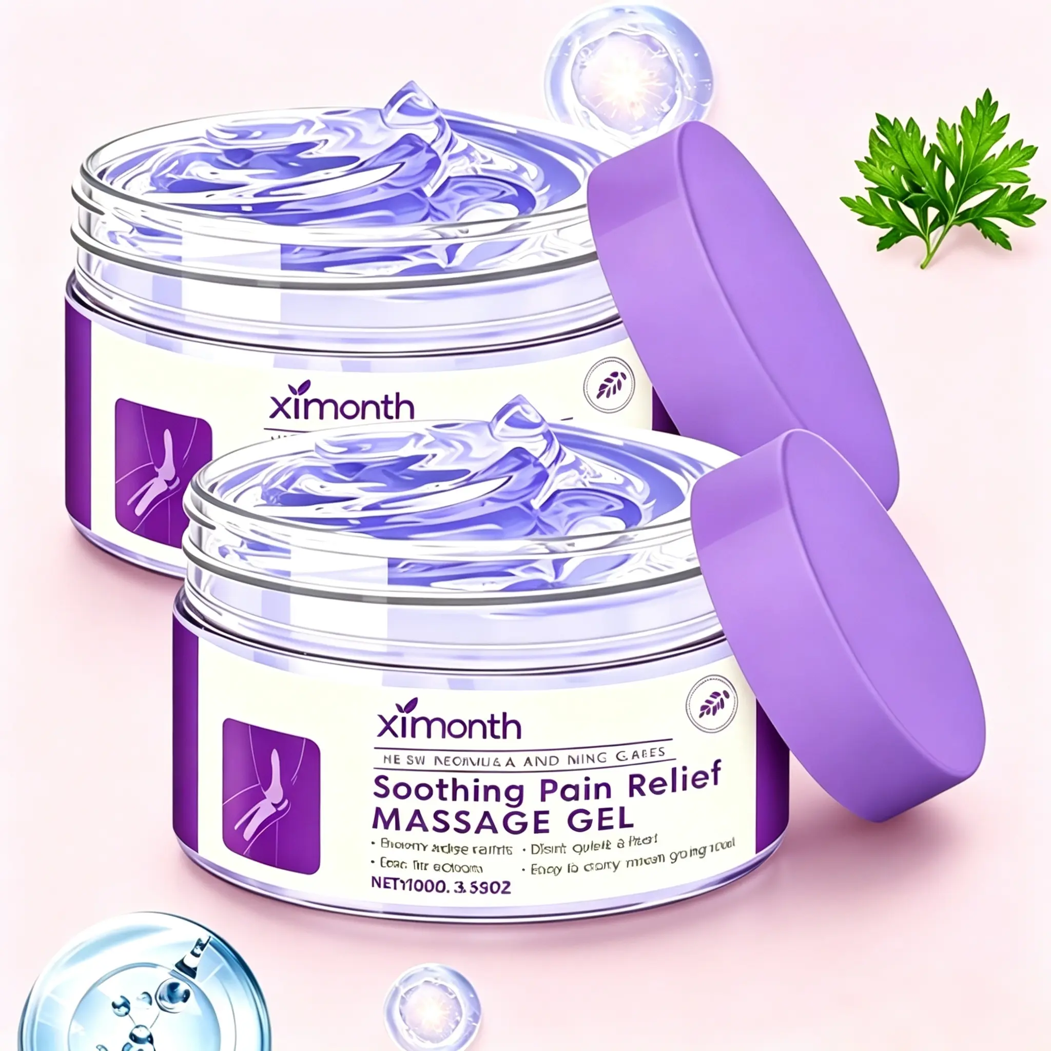 【Buy 1 Get 1 Free】High-Performance Joint & Bone Pain Relief Gel - Supports Back, Neck, Ft, Hands, Moisturizes Skin, Joint Care Aid - Hydration Gel Body Lotions & Creams