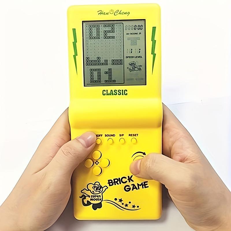 🎮 Large-Screen Classic Square Game Console, Handheld Game Console, Educational And Nostalgic Old-Fashioned Toy for Children And Primary School Students Fun educational & interactive play for children Lightweight & portable for travel & outdoor fun