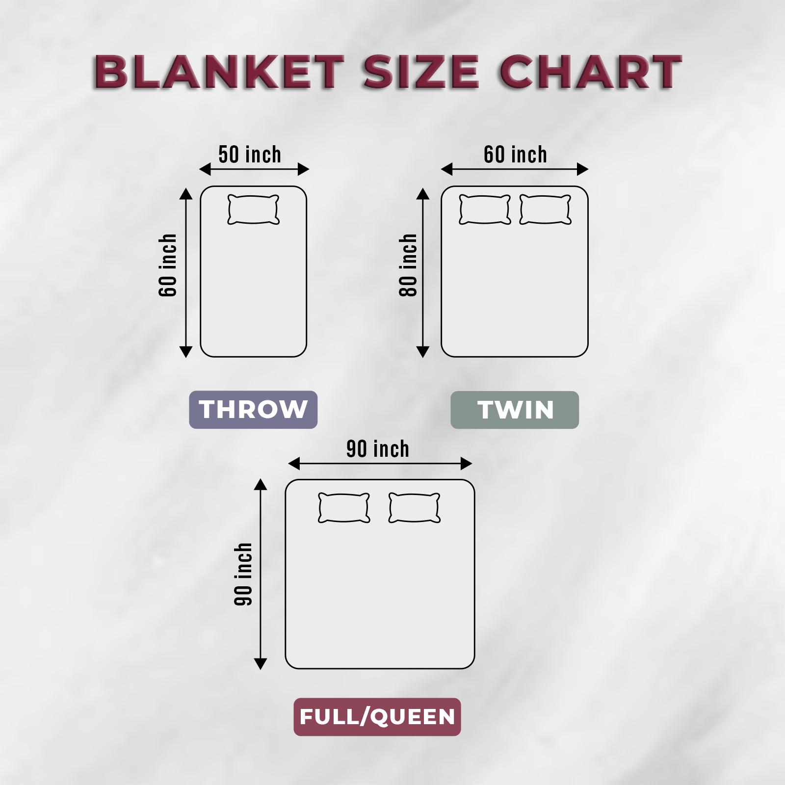 【 Weekly Picks 】Imperial Homeware Luxury Ultra-Soft 400GSM Fleece Blanket Throw Plush Warm & Lightweight Throw for Cozy Nights Available in Queen, Twin and Throw Sizes