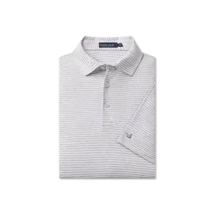 MarshLUX Mangrove Stripe Pique Polo