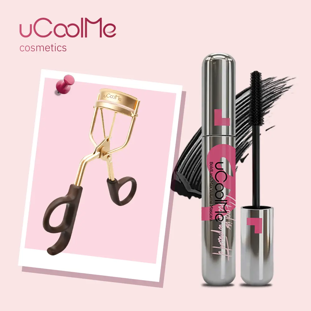 Black color-Bold Lash Mascara & Eyelash Curler