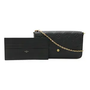 Pre-owned Louis Vuitton Calfskin Shoulder Bags Pochette Felicie Monogram Empreinte 2way Shoulder Bag