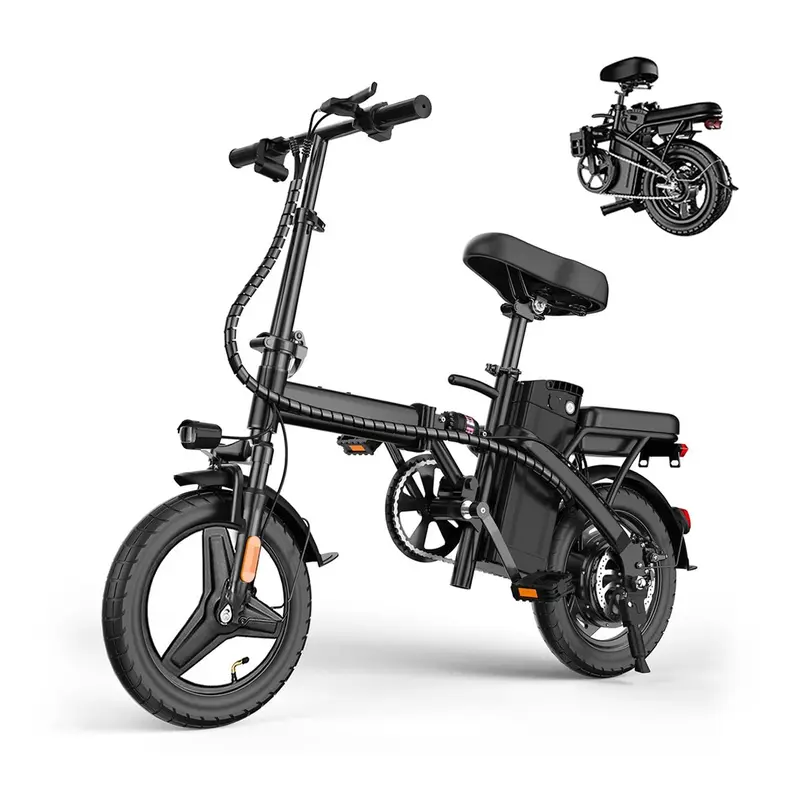 A1 750W Folding Ebike,20MPH+ Speed,30+ Mile Range,Removable Battery,Perfect for Daily Commute,UL 2849 Certified