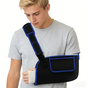 Adjustable Breathable Arm Support Sling, Comfortable Lightweight Shoulder Strap for Men and Women, Soft Padded Arm Holder for Daily Use and Casual Activities
