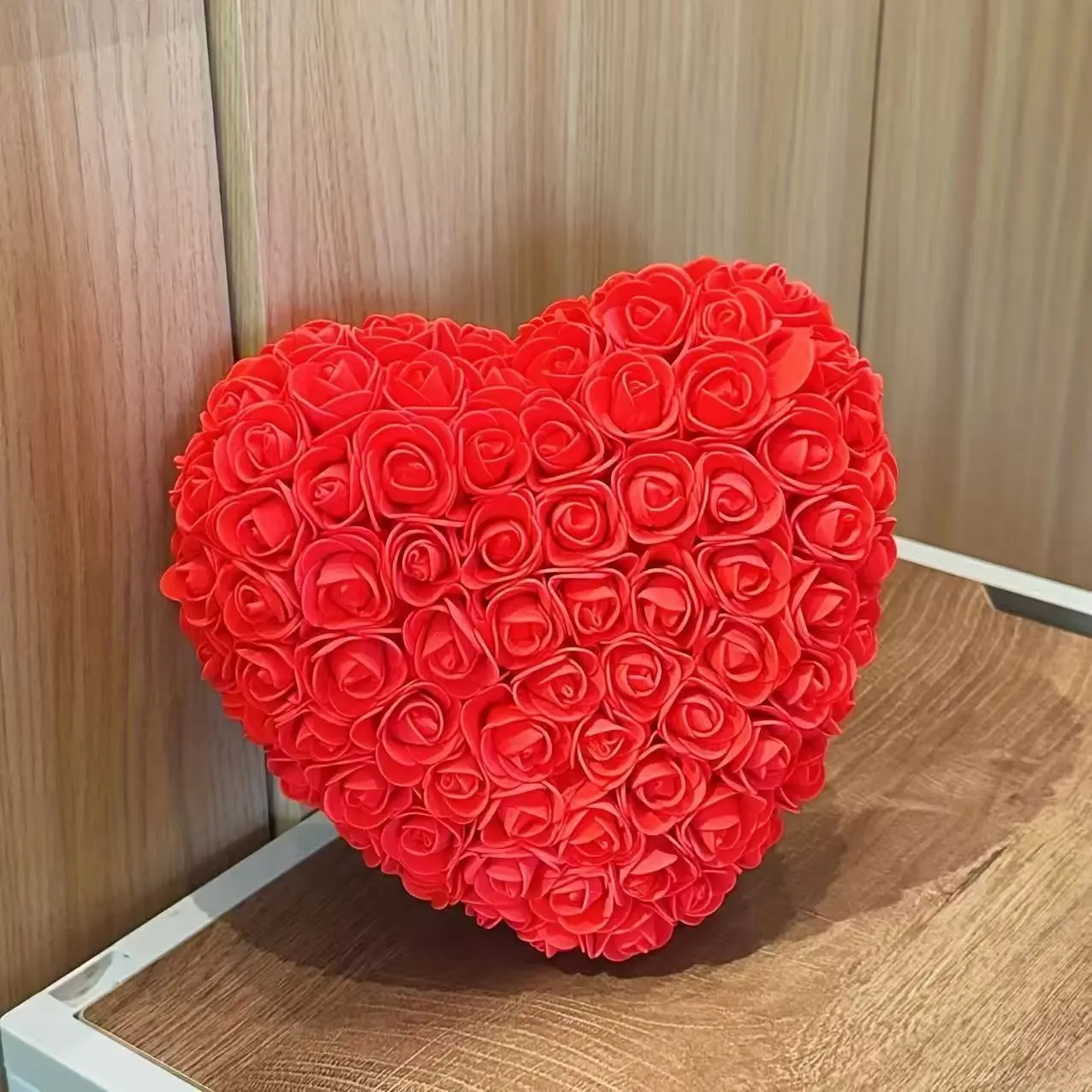 New Rose Bouquet, 5.9 Inch Love Gift, Valentine's Day Expressions, Mother's Day Present, Romantic Gift for Her, Artificial Flower Bouquet, Decorative Artificial Flowers, Decorative Faux Flower, Fake Bouquet, Fake Roses
