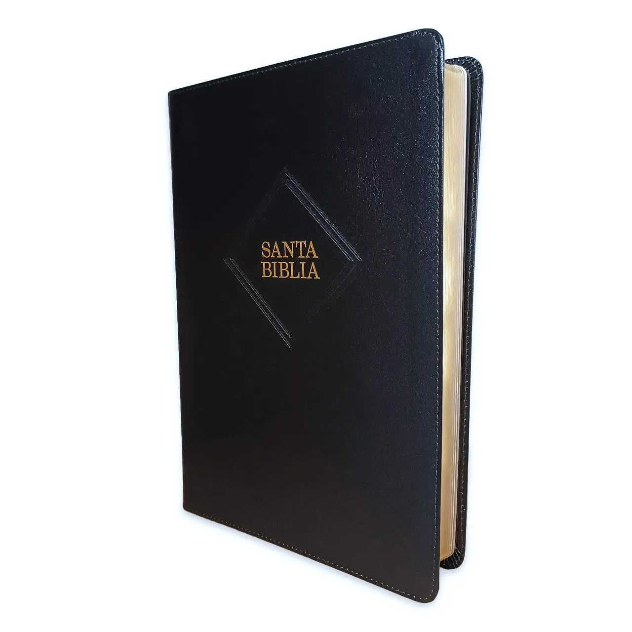 Bible in Spanish 16 Point Super Giant Font  Reina Valera 1960 imitation Leather Black