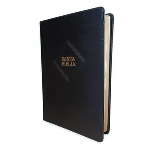 Bible in Spanish 16 Point Super Giant Font  Reina Valera 1960 imitation Leather Black
