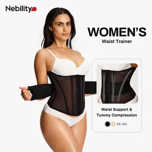 Nebility Women's Waist Trainer Belt with Built-in Steel Frame Double Wrap Waist Cincher Trimmer Ab Belt Tummy Control Body Shaper Firm Compression & Shaping basic shapewear tummy  wrap  waist  trainer extreme Body Sculpting Belt Womenswear #Summervibes
