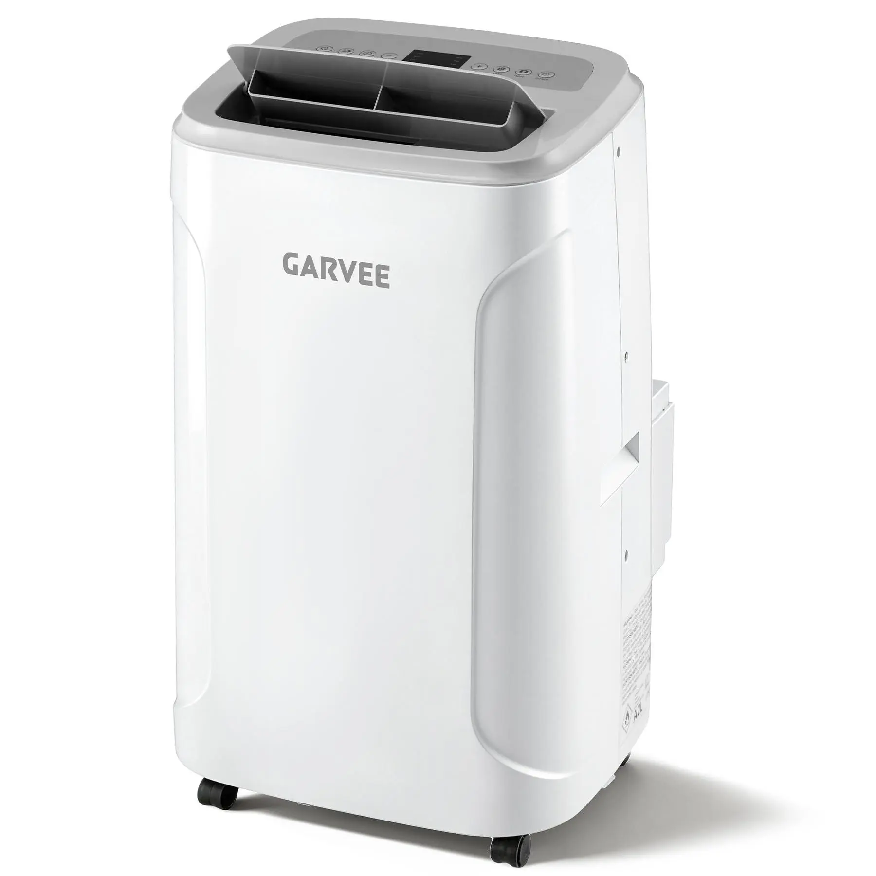 Garvee 12,000 BTU Portable Air Conditioner, 3-in-1 AC Unit with Dehumidifier & Fan, Cools Up to 550 Sq Ft, Remote Control & LED Touch Panel, Window Installation Kit for Bedroom, Apartment, Home Office