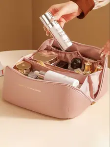 Large Capacity Handheld Makeup Bag, Camping Cosmetic Storage Bag, Travel Cosmetic Bags, Travel Washroom Essentials Organizer, All Seasons Use