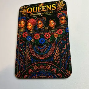 Queens Strength & Culture Post It Note Holder Set