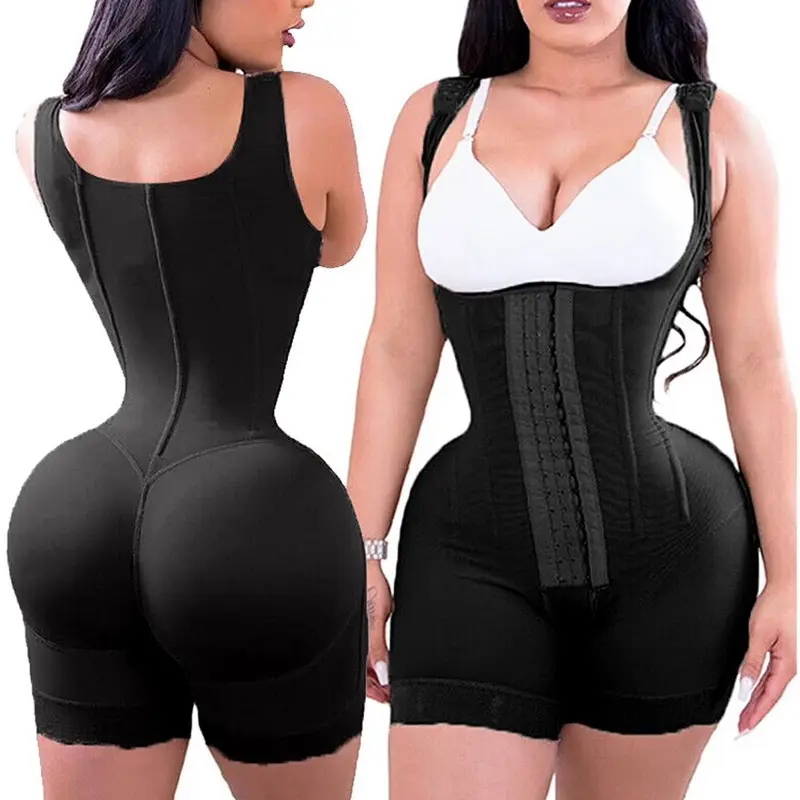 Faja Reloj de Arena fajas famosas Colombia High-Waisted Body Shaper for Women - Black, Comfortable & Slimming Design