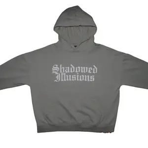 “Shadowed Illusions” Puff Print Hoodie 600gsm
