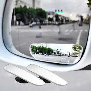 Car Mirror, 360 Degree Wide Angle Convex Blind Spot Mirror, Parking Auto Motorcycle Rear View Adjustable Mirror Accessories, Rearview Mirror
