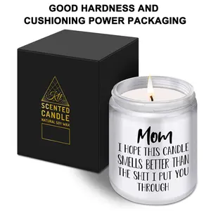 Scented Soy Wax , Roast Your Own Mom Gift, Funniest Mom Gift Ever, Perfect For Mother's Day Clapback-For the woman who survived my teenage years. Candle