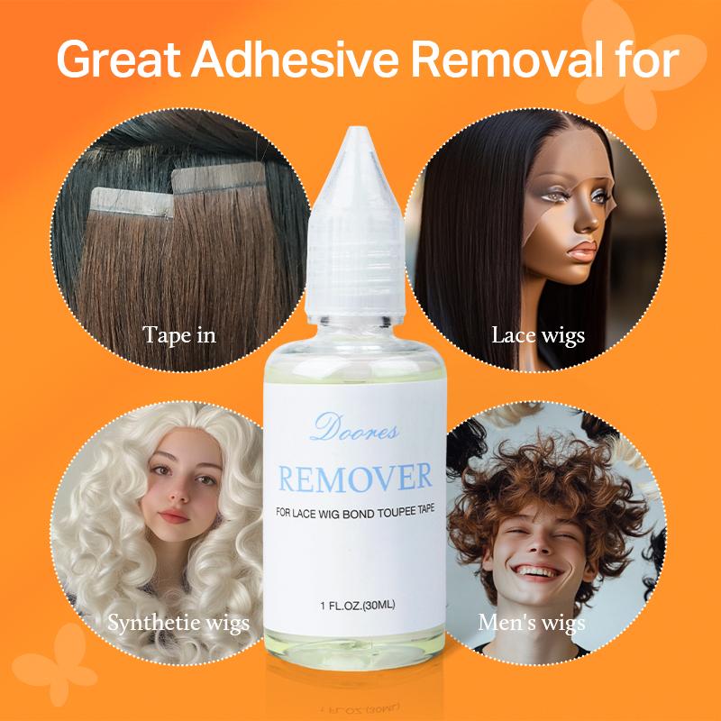 Doores Fast Acting Tape in Extension Remover, Wig Glue Remover Haircare Professional Salon Quality
