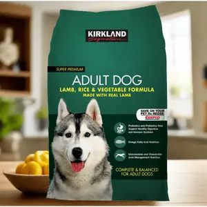 Kirkland Signature Adult Formula Lamb, Rice and Vegetable Dog Food 40 lb