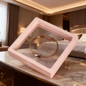 30-Pack Elegant Display Box with Elastic Film Lid - Dustproof Jewelry Storage Box for Necklaces, Bracelets, Rings, Coins, Earrings, and Brooches - Durable Plastic, Jewelry Box, Jewelry Case, Jewelry Organizer, Women's Jewelry, Dustproof Organizer Boxes