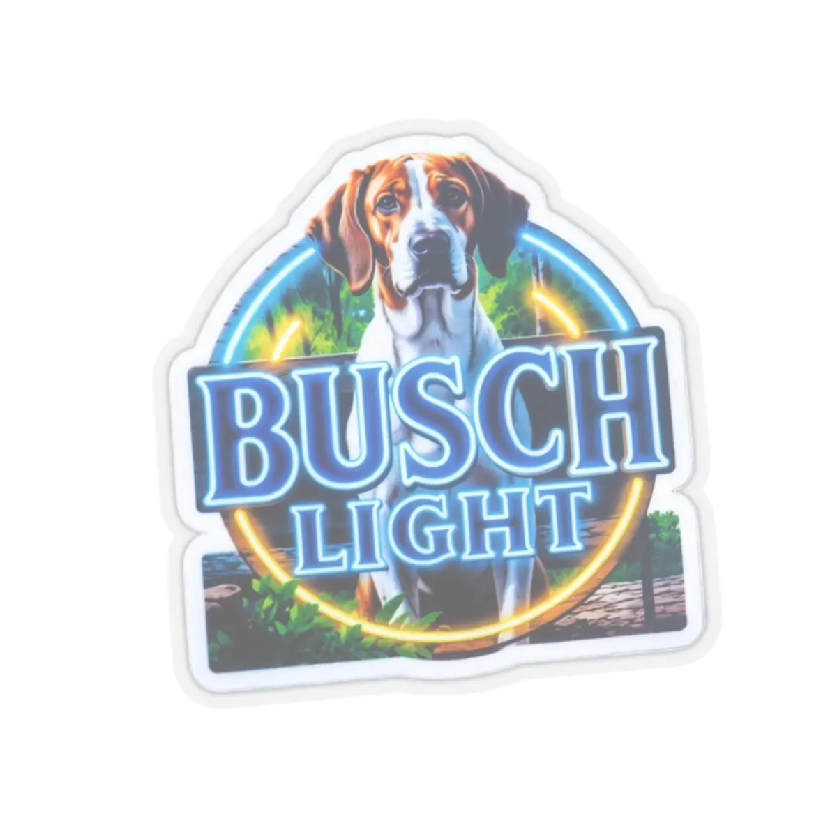 Busch Light Bird Dog Sticker | Kiss-Cut Vinyl Sticker