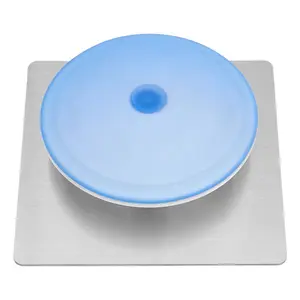 VEVOR Pond Aerator Air Diffuser, 8 in Durable Silicone Lake Aeration Diffuser with Weighted Base, Outdoor Pond Aeration Syetem Accessories for Efficient Oxygen Diffusion & Water Quality Improvement