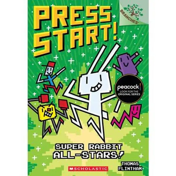 Super Rabbit All-Stars!: A Branches Book (Press Start! #8): Volume 8 -- Thomas Flintham - Paperback