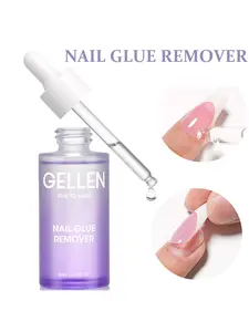 Gellen Gellen Nail Glue Remover 40ml - Easy Remove Solid Nail Glue for Press-On Nails, Not for Gel-Base Glue or Gel Nail Polish
