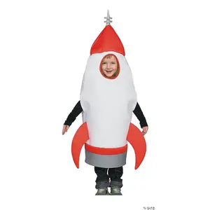 Toddler Boy’s Rocket Ship Costume - 3t-4t - Kids Halloween Costume Dress Up Part
