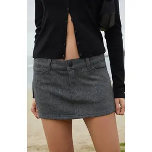 John Galt Women's Noemi Wool Mini Skirt - Multicolor