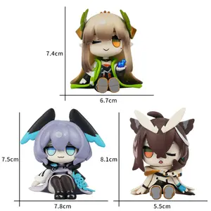 Arknights Figure Peripheral – Ho'olheyak Sitting Pose Figure – Myrrh Beautiful Girl PC Case Doll