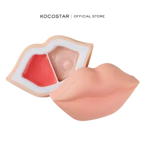 [Kocostar] Peach Duoduo Lip Scrub and Balm Set | Gentle Walnut Shell Exfoliating Scrub and Jojoba Seed Oil Moisturizer for Chapped Dry Lips, (1.5 oz)
