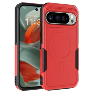 IT for Google Pixel 10 Pro XL Phone Case Anti-Drop Pixel 9 Pro Fold Dual-in-One Anti-Drop Matte Magnetic Mobile Protective Cover