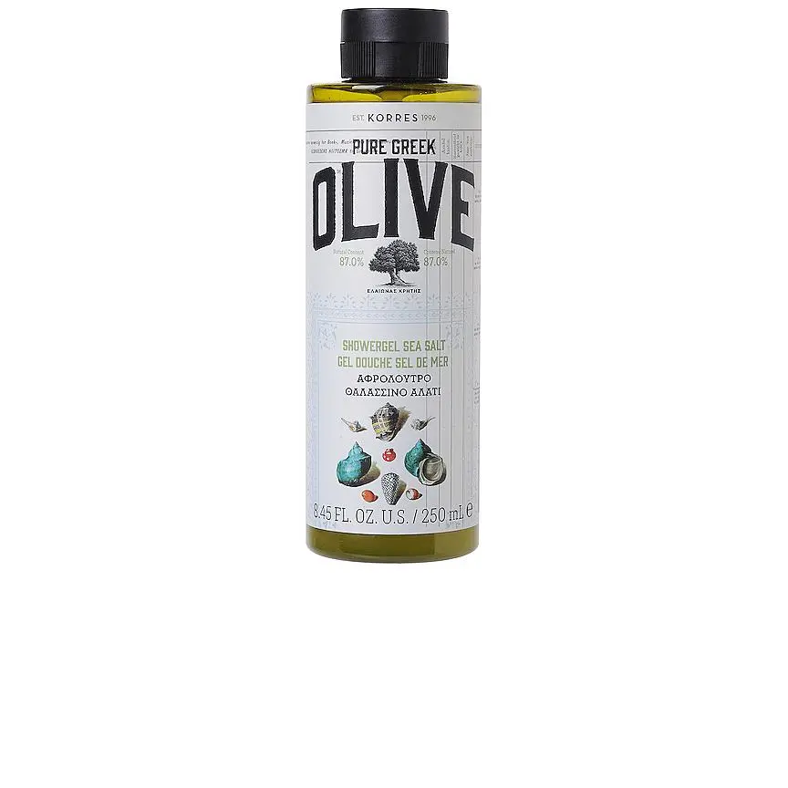 Korres Olive Shower Gel in Sea Salt