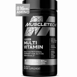 Platinum Multivitamins for Men & Women - Multi-Vitamin Supplement for Immune Support - 18 Vitamins & Minerals, Vitamin A C D E B6 B12 - Daily Workout Supplements for Men - 90 Capsules