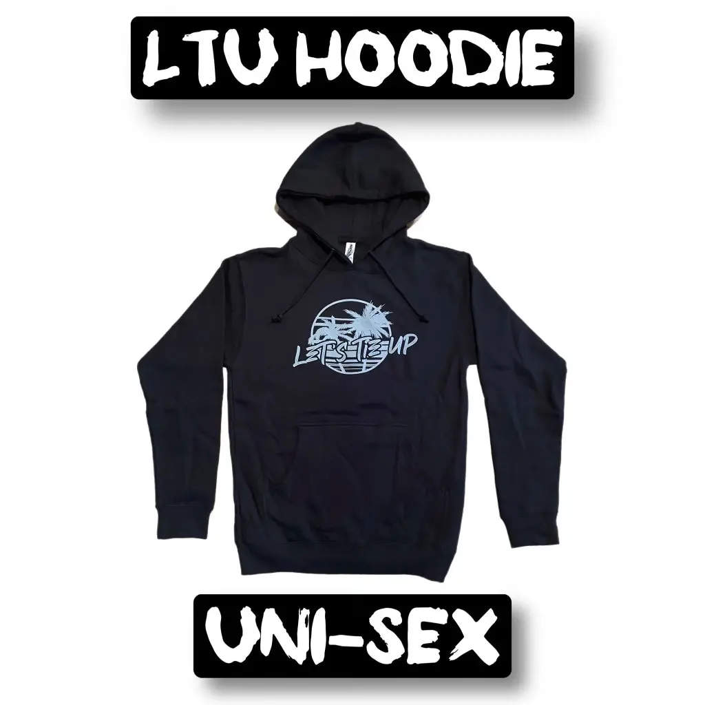 Unisex LTU Silver Palms Hoodie