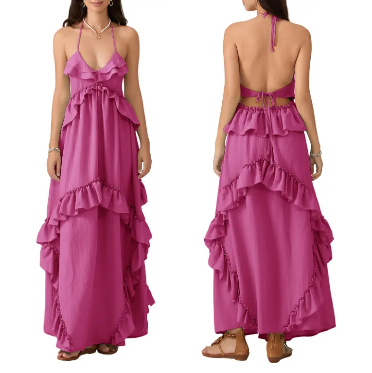 Womems backless summer dress - TikTok Shop