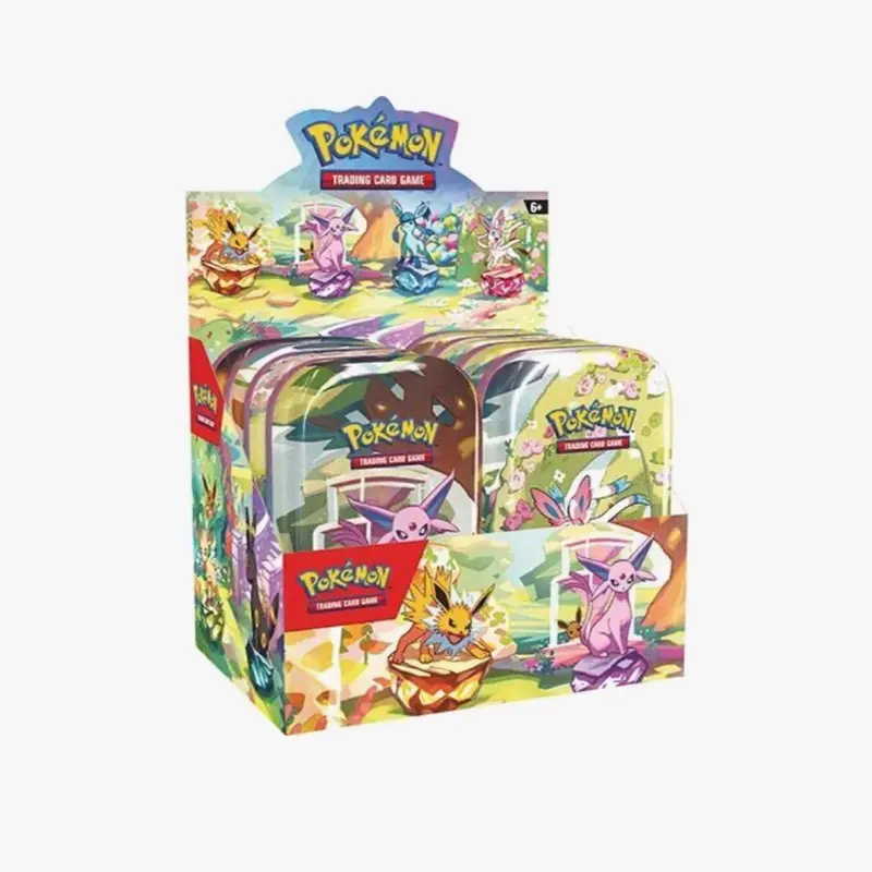 Pokmon Prismatic Evolutions Tins - Trading Card Game Collectible Tin Set - TikTok Shop Pokmon Prismatic Evolutions Tins - Trading Card Game Collectible Tin Set - TikTok Shop