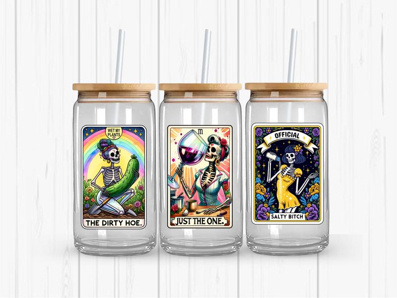 Tarot Cards UV DTF Transfers Gang Sheet 22” wide x 24” long DIY UV Direct to Film Transfers