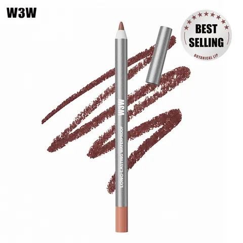 Lip Contour Pencil, Creamy Matte Lip Liner for Overlined Lips, Smooth Glide Waterproof Lip Makeup Pencil to Define and Shape Your Lip Look, 8 Nude Shades with Sharpener.