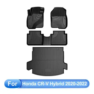 For Honda CR-V Hybrid 2020-2022 1st & 2nd Floor Mats and Trunk Mat Accessories