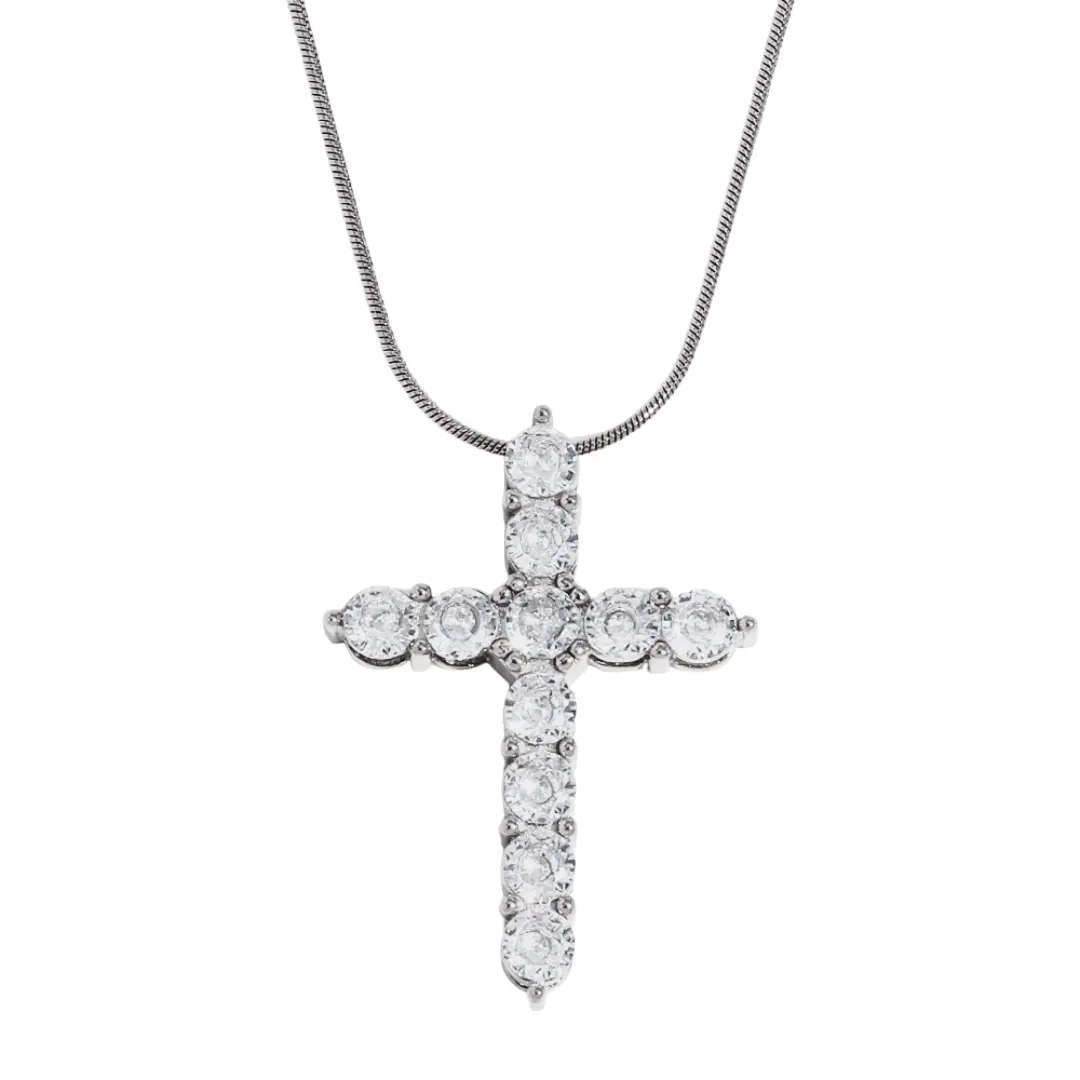 Chunky Cross Necklace