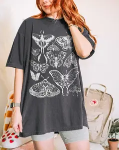 [Sale off up to 50%] Vintage 90s Butterfly Comfort Colors T-Shirt Retro Y2K Garden Tee