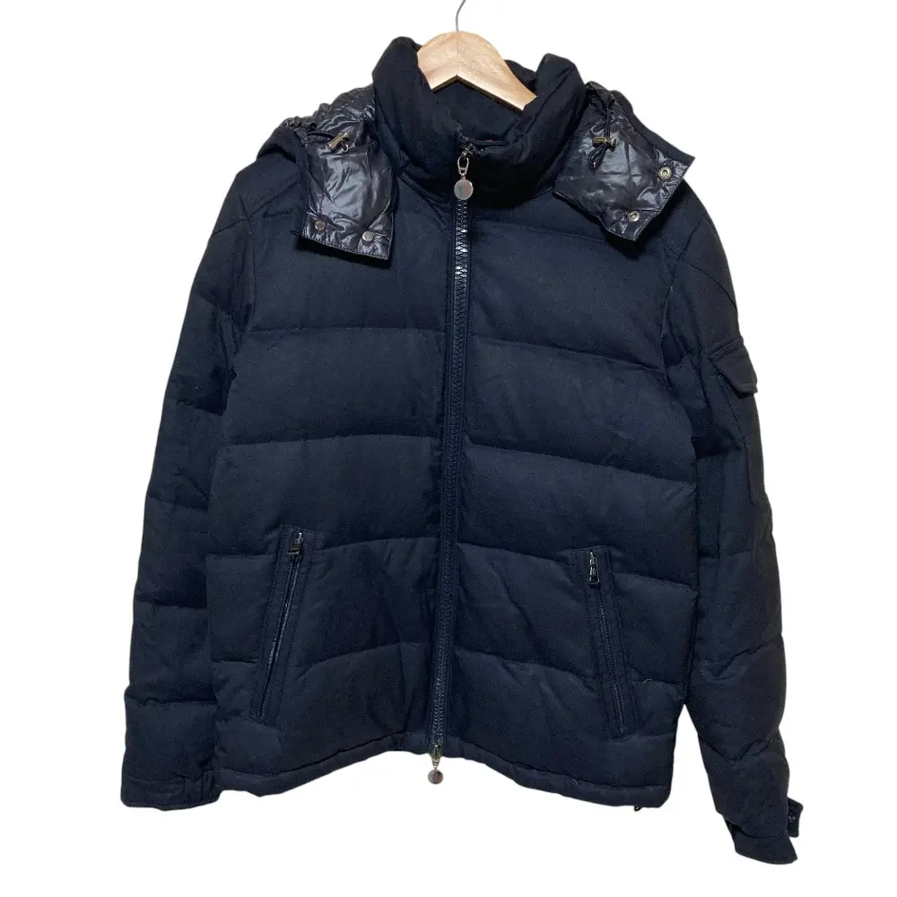 Pre-owned MONCLER Nylon Small Leather Goods Montgenevre Down Jacket