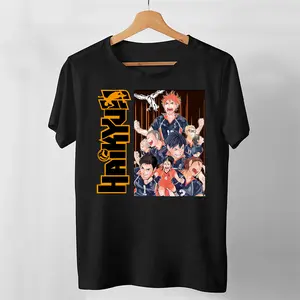 Karasuno High 31 Haikyuu Anime T Shirt Graphics Japan Anime Haikyuu Shirt Volleyball Anime Karasuno Team Group Juniors T Shirt Haikyuu Tshirt
